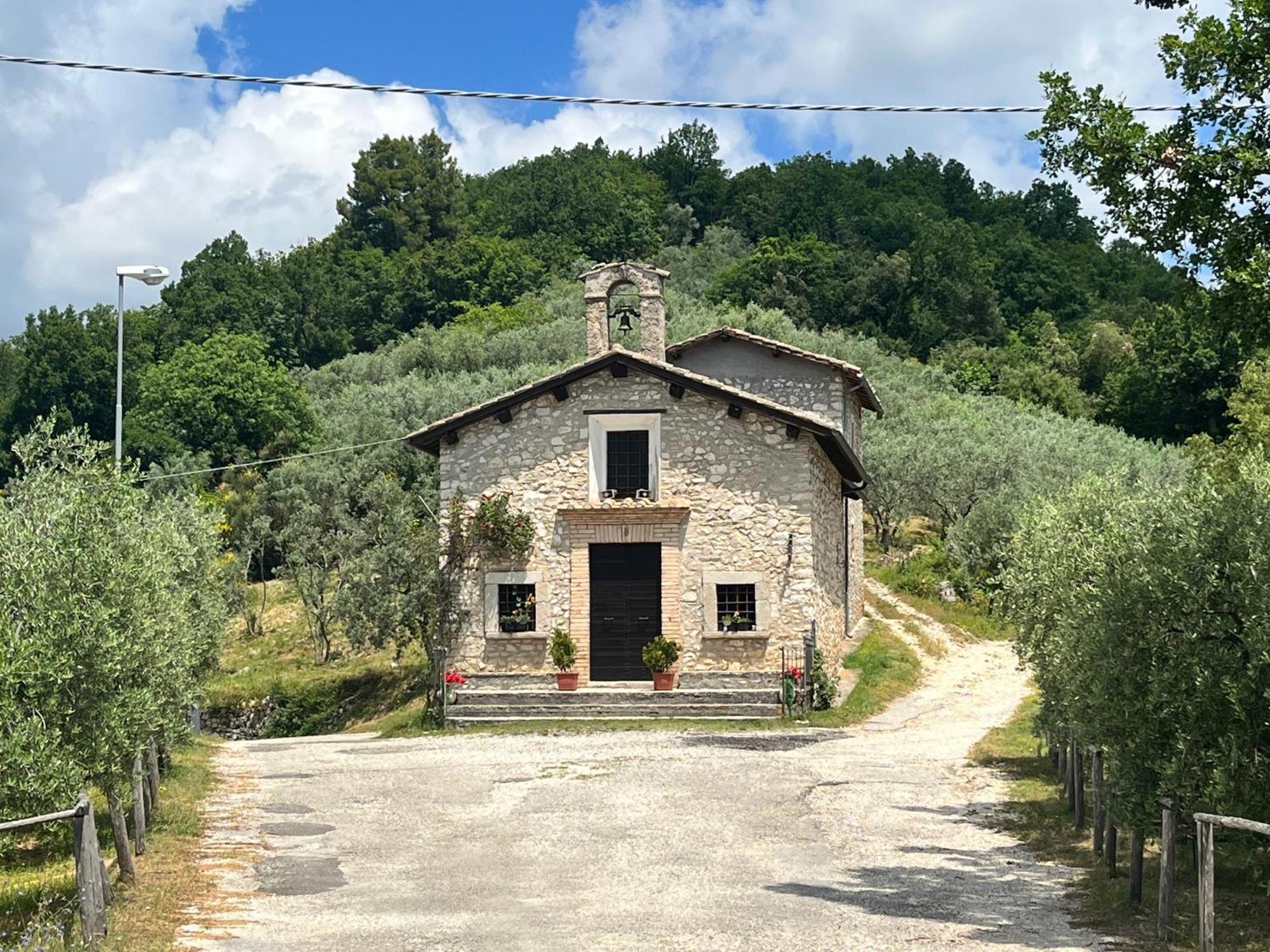 Appartamento A Valle San Martino Di Spoleto Exteriör bild