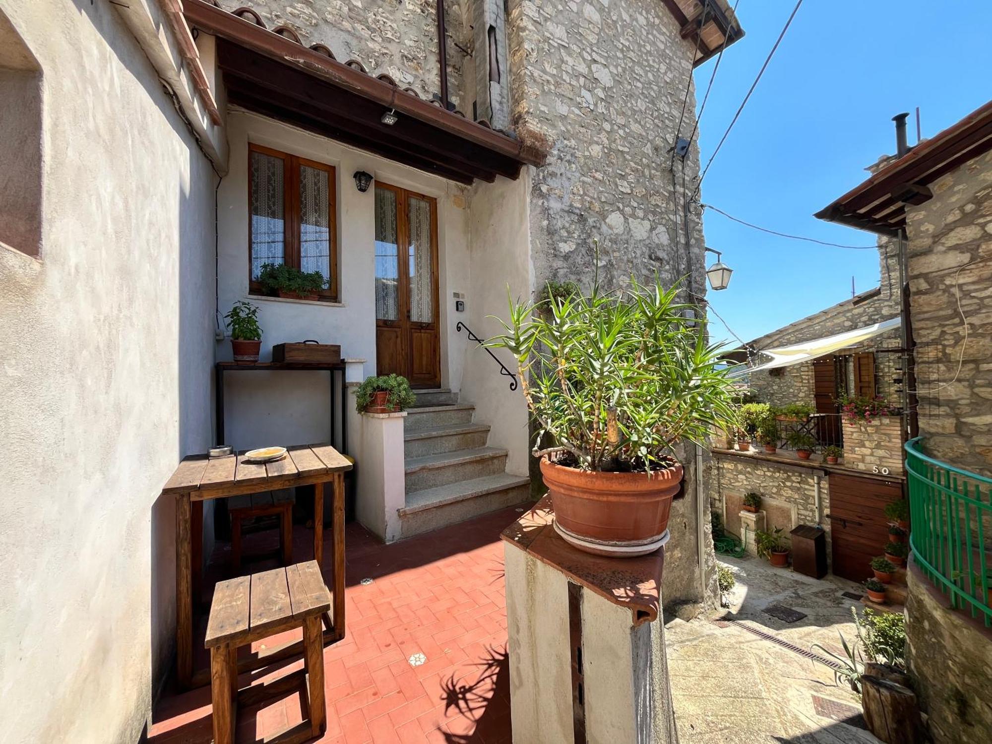 Appartamento A Valle San Martino Di Spoleto Exteriör bild