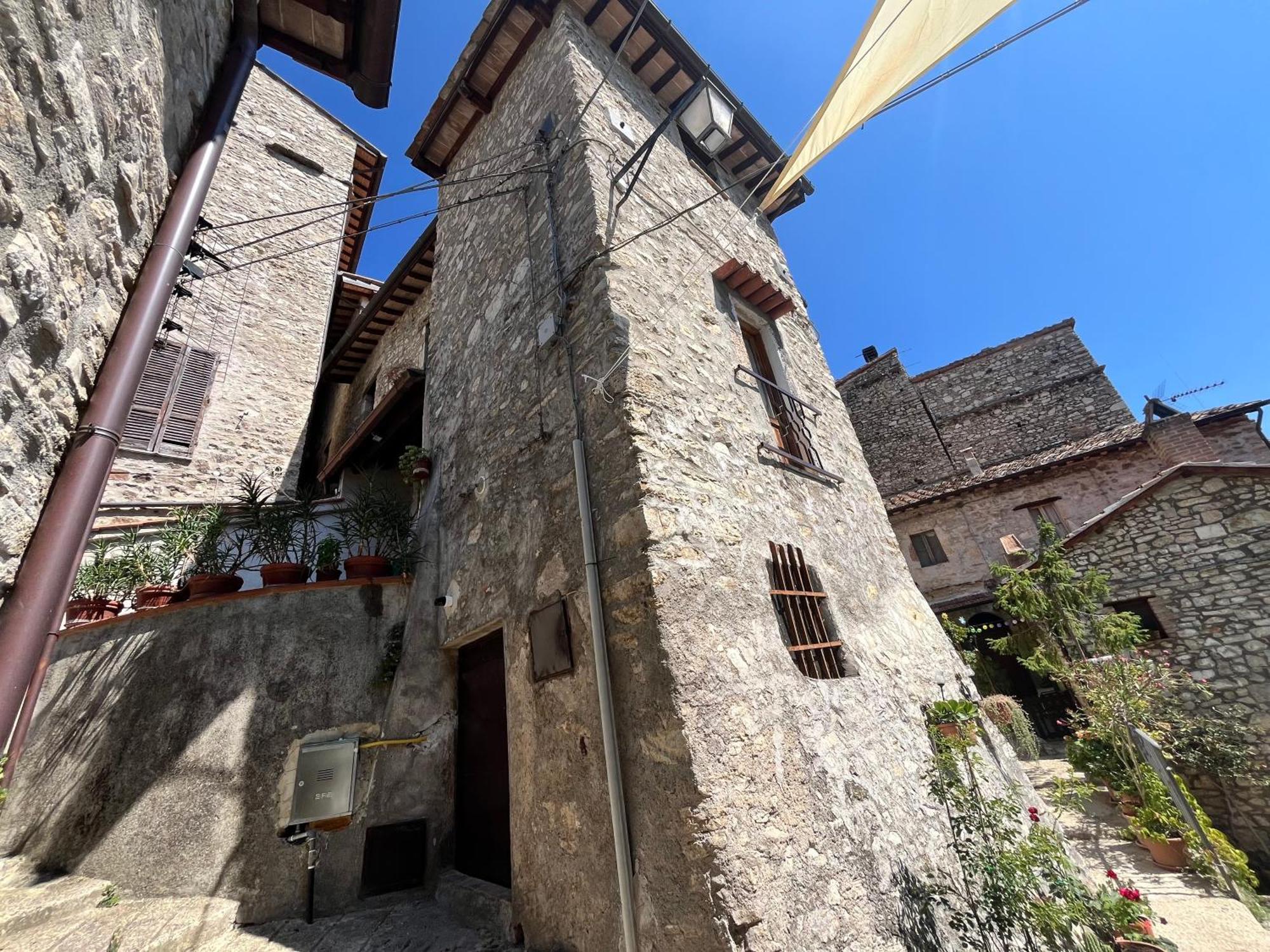 Appartamento A Valle San Martino Di Spoleto Exteriör bild